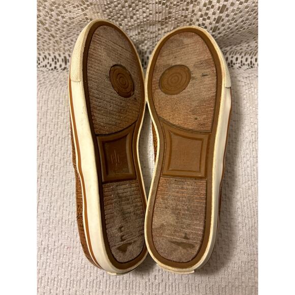 Women’s Ralph Lauren Brown Tread Casual Slip-on Tennis, Janis SZ 8.5 - Picture 6 of 9